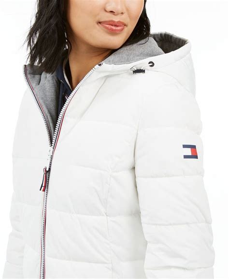 tommy hilfiger ladies winter coats|tommy hilfiger winter coat women.